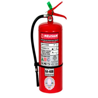 Extintor De Polvo Qumico Abc X 1 Kg. Con Sello Iram Y Dps. Con Soporte Plastico -